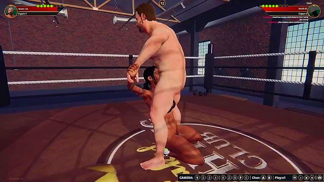 Ethan vs Dela (Naked Fighter 3D)