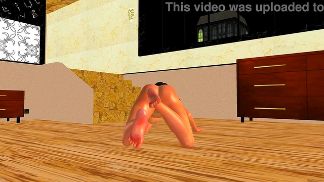 Animated 3D Cartoon Porn - A beautiful Girl Giving Sexy poses 2