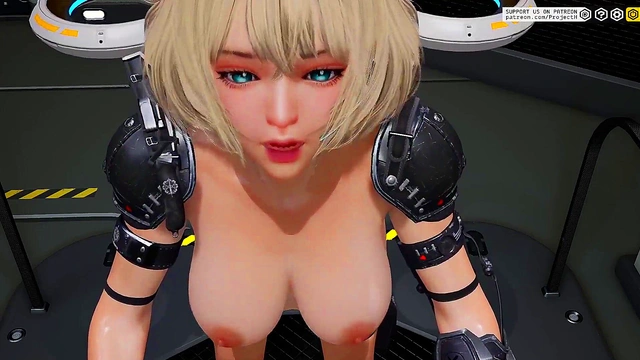 3D drone masturbation