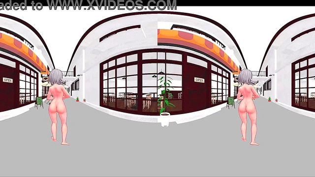 vr180 nel nude mmd 3d