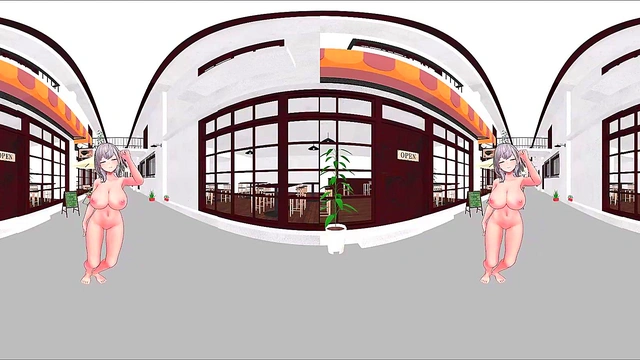 vr180 nel nude mmd 3d