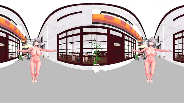 vr180 nel nude mmd 3d