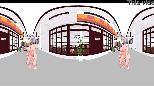 vr180 nel nude mmd 3d