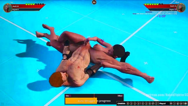 Gia VS Terms (Naked Fighter 3D)