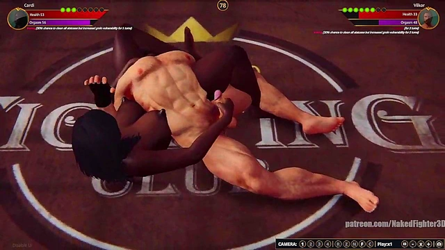 Cardi VS Terms (Naked Fighter 3D)