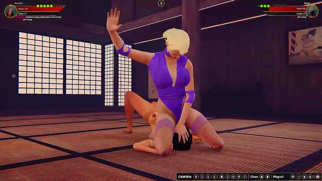 Aurora vs Terra (Naked Fighter 3D)