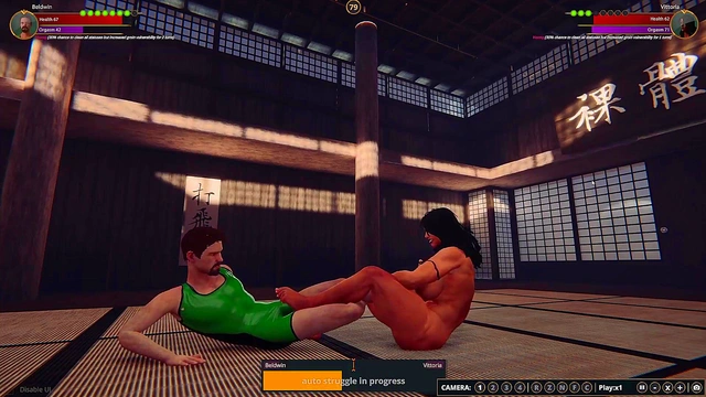 [Naked Figher 3D] Match 1.2 Beldwin vs Vittoria