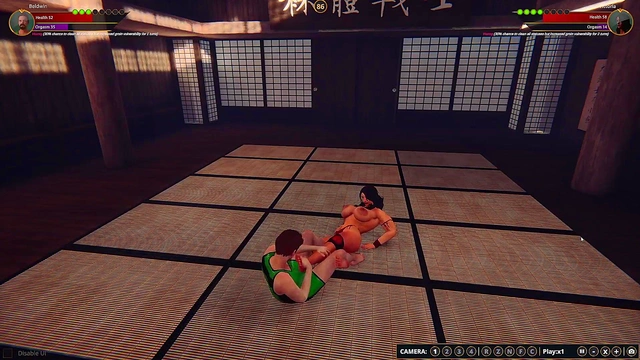[Naked Figher 3D] Match 1.2 Beldwin vs Vittoria