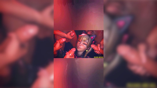 3D cumshot compilation(mostly facials)