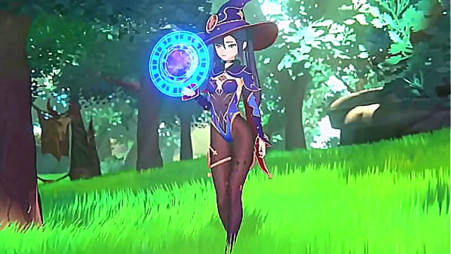 Genshing Impact porn 3D