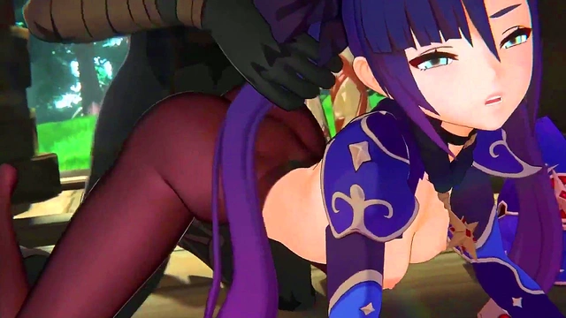Genshing Impact porn 3D