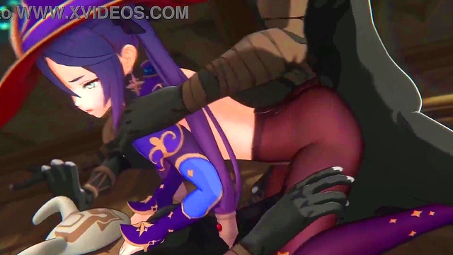 Genshing Impact porn 3D