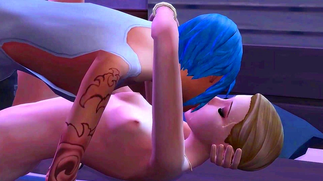 Spoiled Blonde Fucks Emo Girl With A Strap On - sims 4 - 3D animation