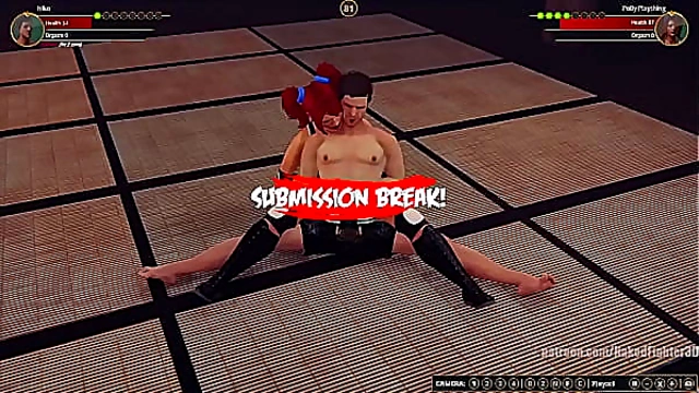 Gigi VS Polly Plaything (Naked Fighter 3D)