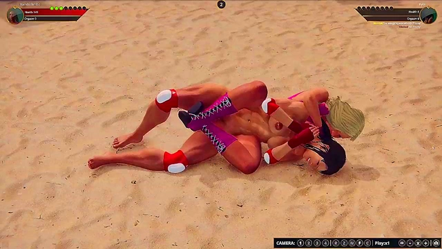 Bambi Bimbo VS Kyla (Naked Fighter 3D)