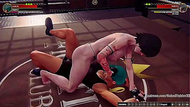 Marilith VS Kagura (Naked Fighter 3D)