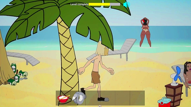 Sex Game 2D 3D Fuckerman 06 Beach