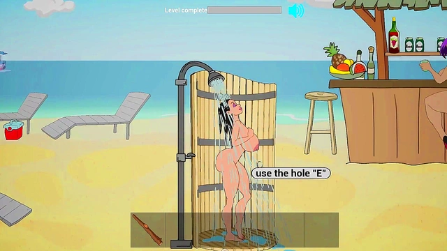 Sex Game 2D 3D Fuckerman 06 Beach