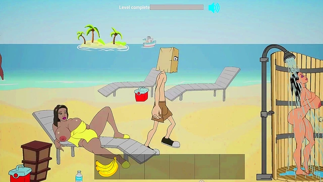 Sex Game 2D 3D Fuckerman 06 Beach