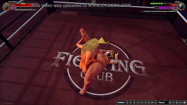 Bambi Bimbo VS BOLDA (Naked Fighter 3D)