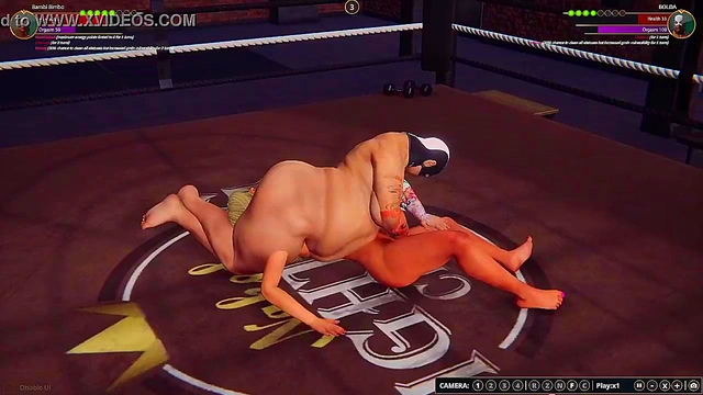 Bambi Bimbo VS BOLDA (Naked Fighter 3D)