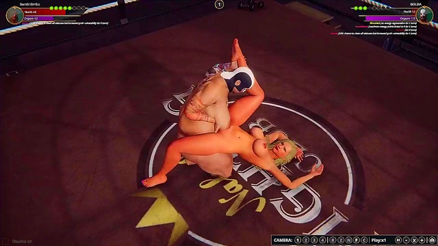 Bambi Bimbo VS BOLDA (Naked Fighter 3D)