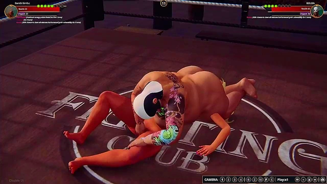 Bambi Bimbo VS BOLDA (Naked Fighter 3D)