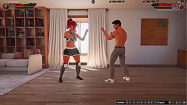 Polly Plaything VS Gigi (Naked Fighter 3D)