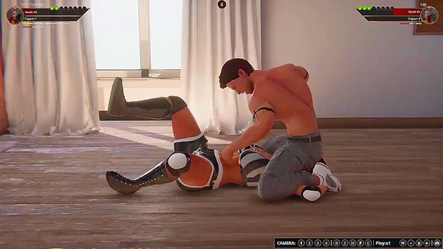 Polly Plaything VS Gigi (Naked Fighter 3D)