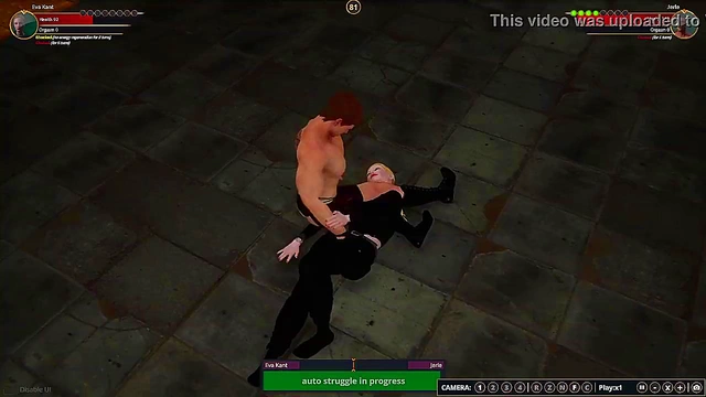 Eva Kant VS Jerle (Naked Fighter 3D)