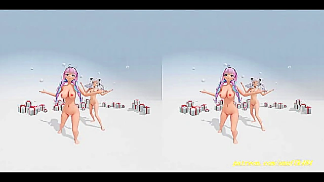vr180 aqason nude mmd 3d dance