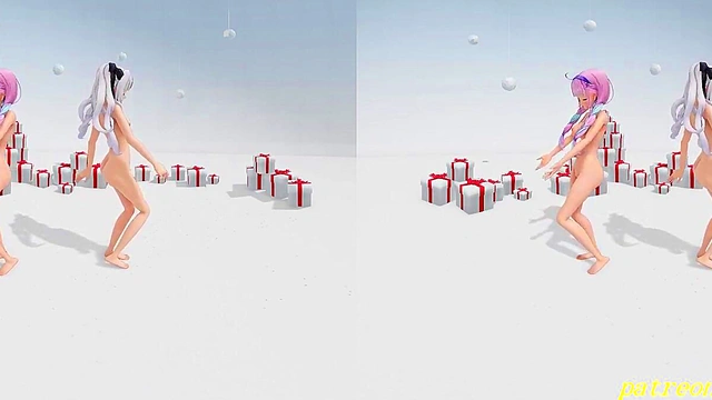 vr180 aqason nude mmd 3d dance