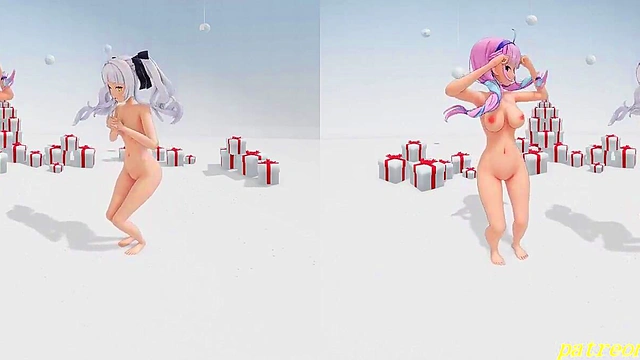 vr180 aqason nude mmd 3d dance