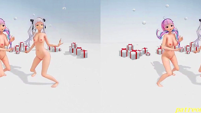 vr180 aqason nude mmd 3d dance