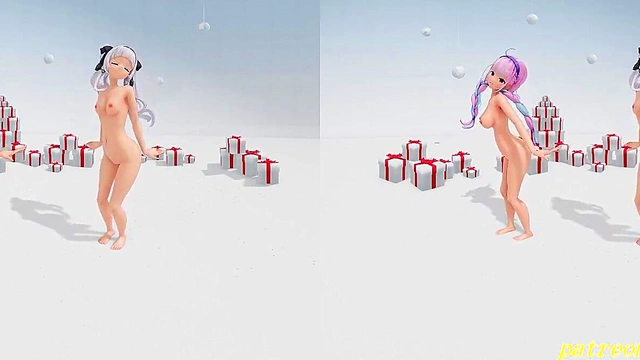 vr180 aqason nude mmd 3d dance