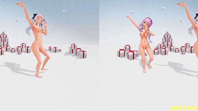 vr180 aqason nude mmd 3d dance