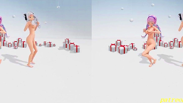 vr180 aqason nude mmd 3d dance