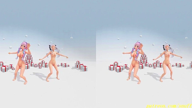vr180 aqason nude mmd 3d dance