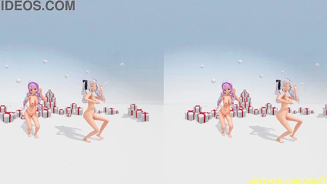 vr180 aqason nude mmd 3d dance