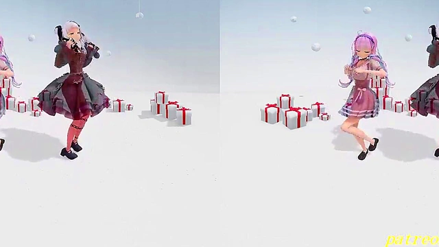 vr180 aqason mmd 3d dance