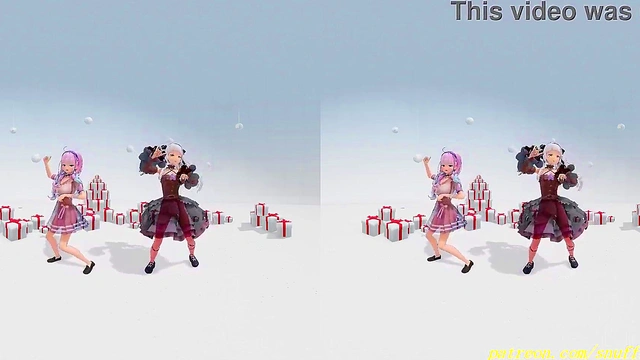 vr180 aqason mmd 3d dance