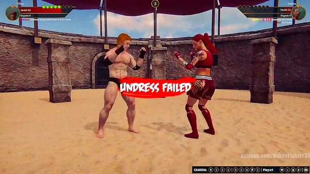 Terms VS Sedna (Naked Fighter 3D)