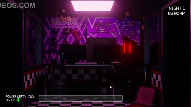 Five Nights in Anime 3D | Night 1