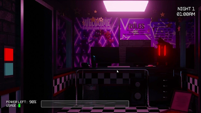 Five Nights in Anime 3D | Night 1