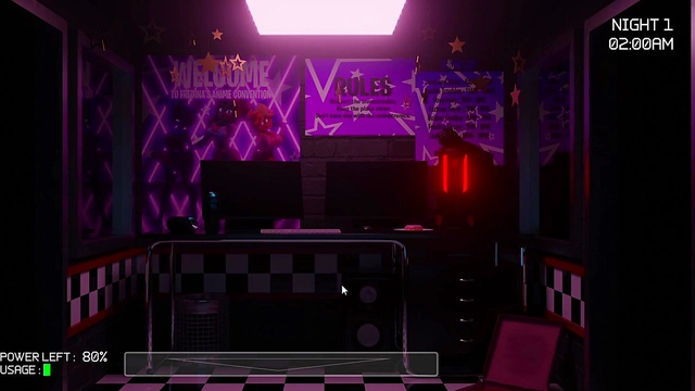 Five Nights in Anime 3D | Night 1