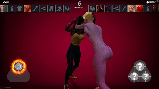 Anya vs. Amahle I (Naked Fighter 3D)