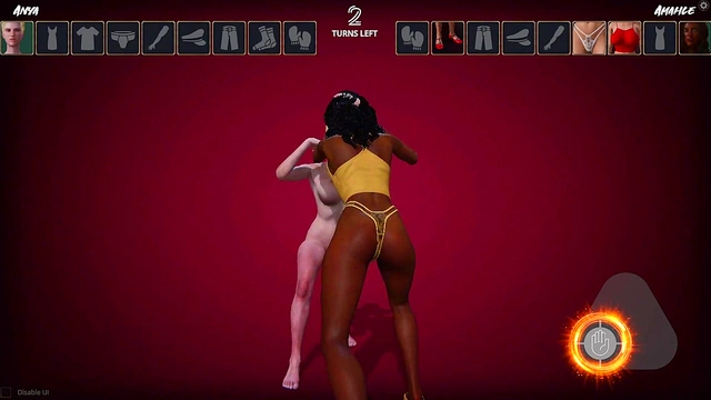 Anya vs. Amahle I (Naked Fighter 3D)