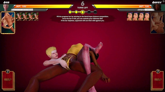Anya vs. Amahle I (Naked Fighter 3D)