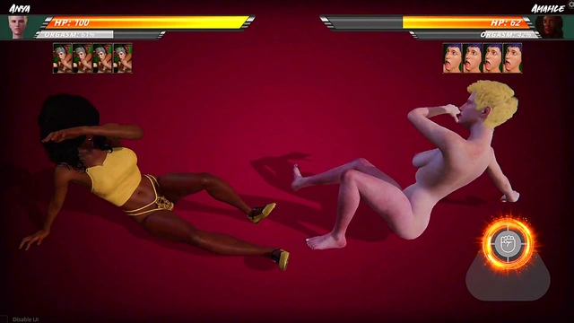 Anya vs. Amahle I (Naked Fighter 3D)