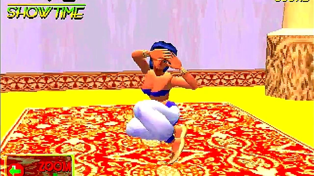 Dancing Eyes - Risque 3d puzzle game from Namco